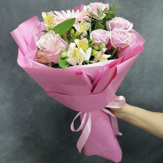 Букет цветов "Эльфийская нежность" Букет цветов "Эльфийская нежность"